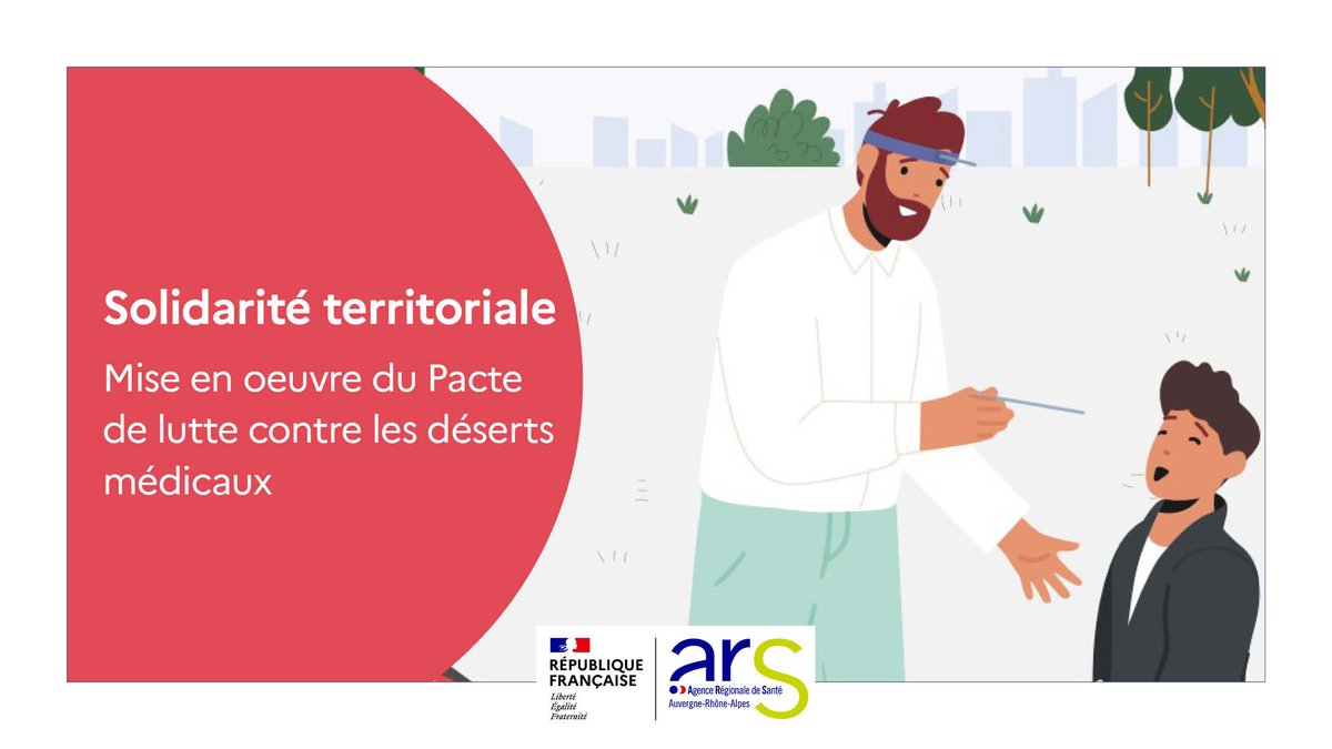 #AccèsSoins | Médecins, vous souhaitez participer Pacte de lutte contre les déserts médicaux ?
🩺 Vous pouvez renforcer l’accès aux soins dans l'une des "zones rouges" identifiées en Auvergne-Rhône-Alpes
👉 Modalités et inscription auvergne-rhone-alpes.paps.sante.fr/solidarite-ter…