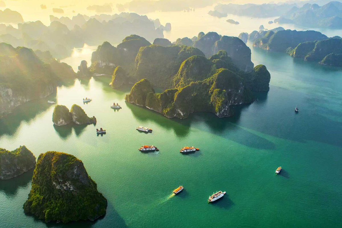 I love my country.

Vietnam is a lively country in Southeast Asia, where scooters rule the streets and coffee is stronger than your Wi-Fi. The capital, Hanoi, mixes old temples with busy traffic, while Ho Chi Minh City never seems to sleep.

Nature here is stunning—Ha Long Bay