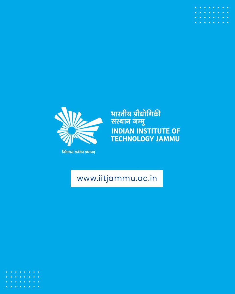 IITJammu's tweet image. Your safety, our commitment. 
IIT Jammu ensures a secure environment for every student. 
From top-tier campus security to the warm hospitality of Jammu, peace of mind is always guaranteed. 🛡️✨
 
 #SafeAndSecure #LifeAtIITJammu