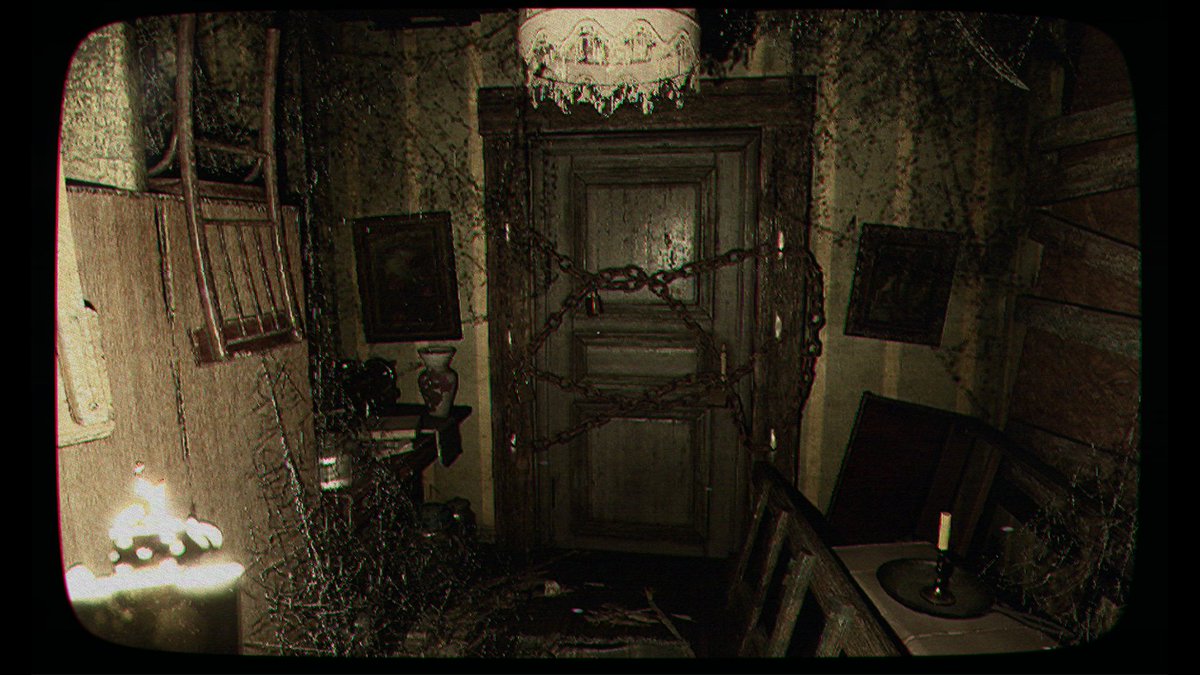 Hello everybody!

Development of my new game is still ongoing... Just keeping you updated.

What do you think is hidden behind this creepy door with chains?!