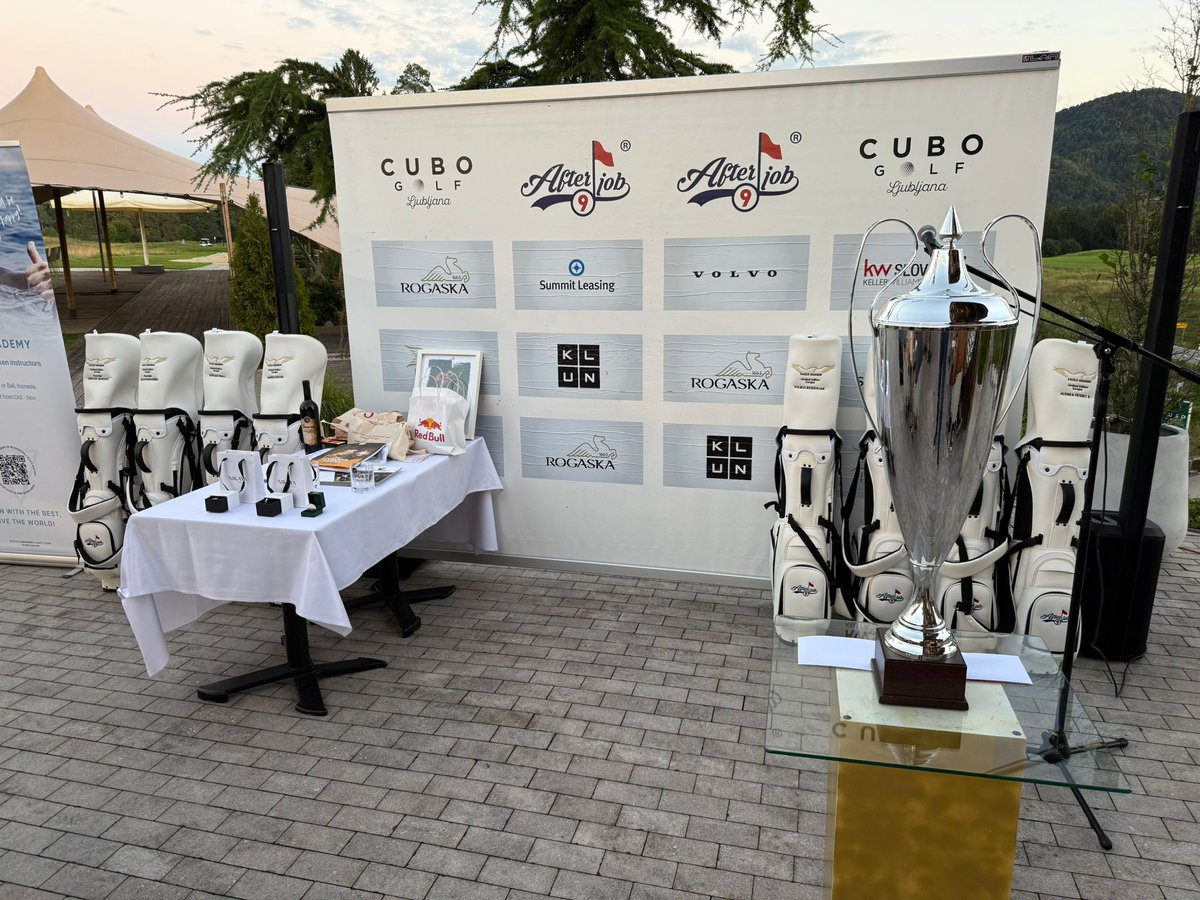 ⛳️🇸🇮 #SpaceM has just sponsored a golf tournament in Slovenia!

Great vibes, stronger community, and plenty of golf. 🏌️‍♂️

The support we’re seeing everywhere we go is incredible. Only a glimpse of what’s to come...