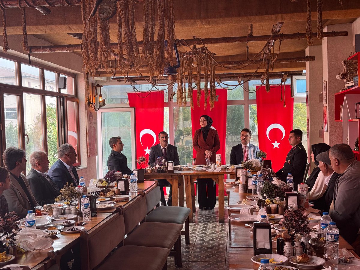 Kaymakamımız Sayın Kübra BAKA KILIÇ Gazilerimiz ve Şehit yakınlarımız ile  kahvaltı programında bir araya geldi.