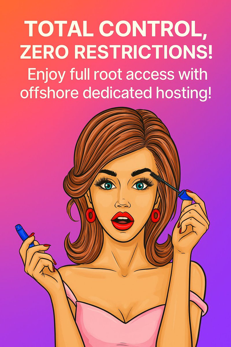 iamabchostings's tweet image. Full control with Offshore Dedicated Servers! 🔒
Take your hosting freedom to the next level!
With Offshore Dedicated Servers, you get full root access and  zero restrictions
Explore QloudHost&apos;s plans here: qloudhost.com/offshore-dedic…

#DedicatedServer #OffshoreServer #QloudHost
