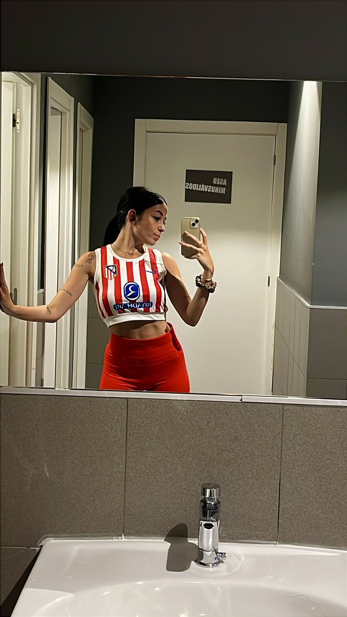 A entrenar también se va guapa