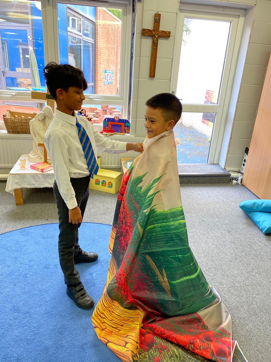 STOCSch's tweet image. St David’s class (4A) have been doing a little@bit of acting in their RE lesson. They acted out the story of Joseph and his Amazing Technicoloured Dreamcoat! Fantastic! 💙💛👏🏻🙏🏻 @stocsch @rcaoseducation #jacobandsons 💙💛👏🏻🙏🏻
