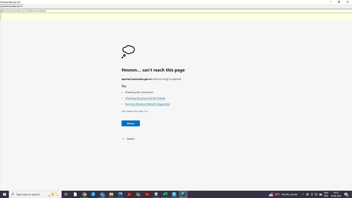 invesify's tweet image. @IncomeTaxIndia Your Portal need ICU. 
#Extend_ITR_Due_Date #Extend_TAR_DueDate #extend_ITR_TAR_duedate