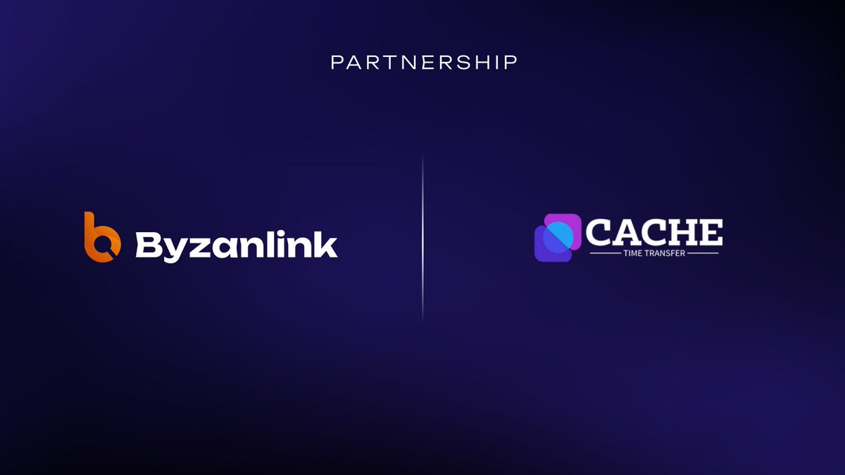 byzanlink's tweet image. ✨ Byzanlink x @CacheWallet_HQ ✨

We’re partnering with Cache, the smart wallet that recovers lost assets and brings real-world assets on-chain. Together, we make capital, inheritance, and programmable transfers seamless, secure, and accessible.

🔐 Effortless key recovery
🚀…