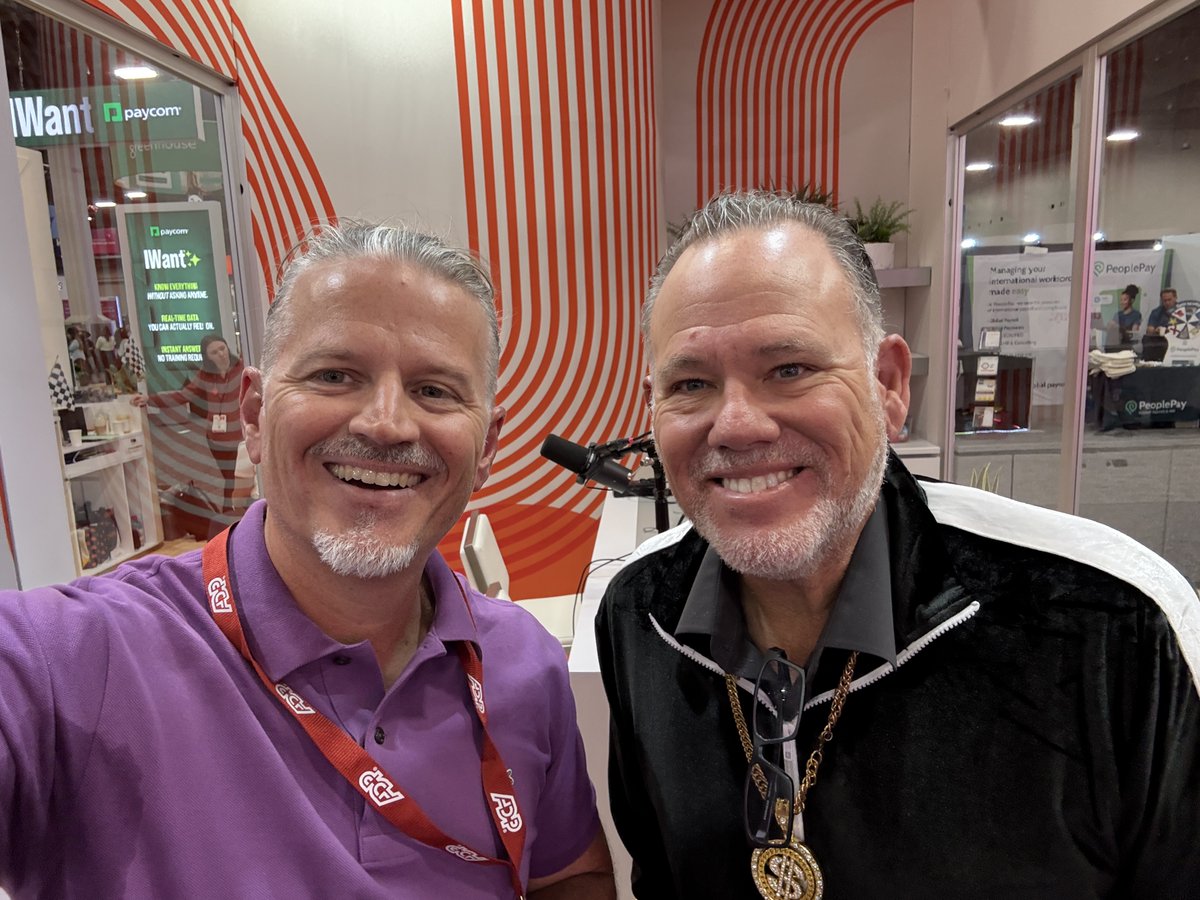 PeteTiliakos's tweet image. Thank you to all of the HR tech leaders, disrupters, and OG&apos;s at #HRtechConf that joined us on #TheSource by @DailyPay!