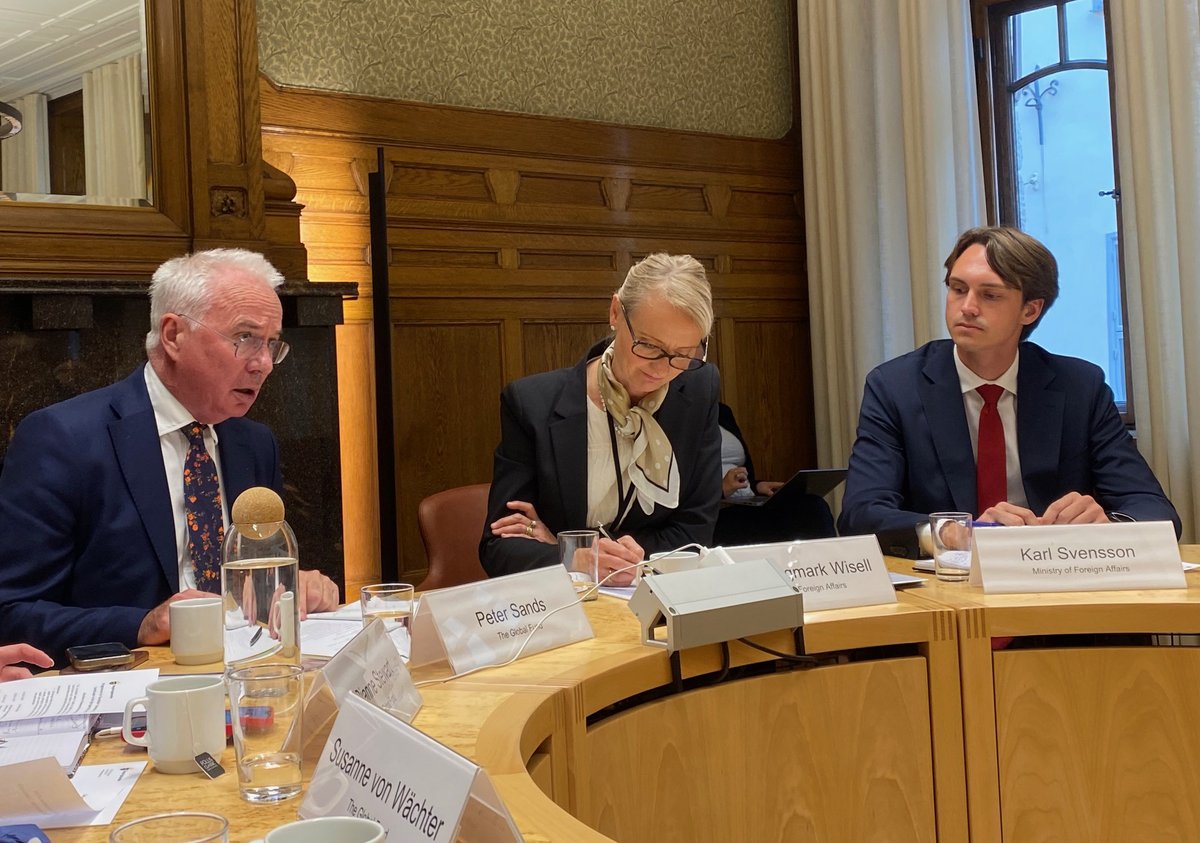reactgroup's tweet image. Yesterday, ReAct Europe’s director Anna Karin Sjöblom participated in a roundtable organized for the visit of Peter Sands, Executive Director of The Global Fund to Fight HIV, TB and Malaria. The meeting was hosted by the Swedish Ministry for Foreign Affairs and chaired by the…