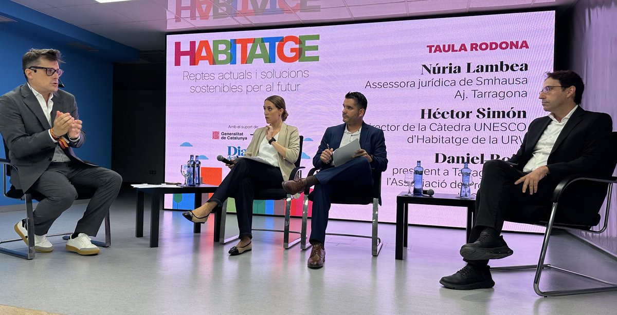 Una jornada al <a href="/diaridtarragona/">Diari de Tarragona</a> molt interessant amb aportacions destacades que caldrà tenir present per tots els actors implicats en l’àmbit de l’ #habitatge .