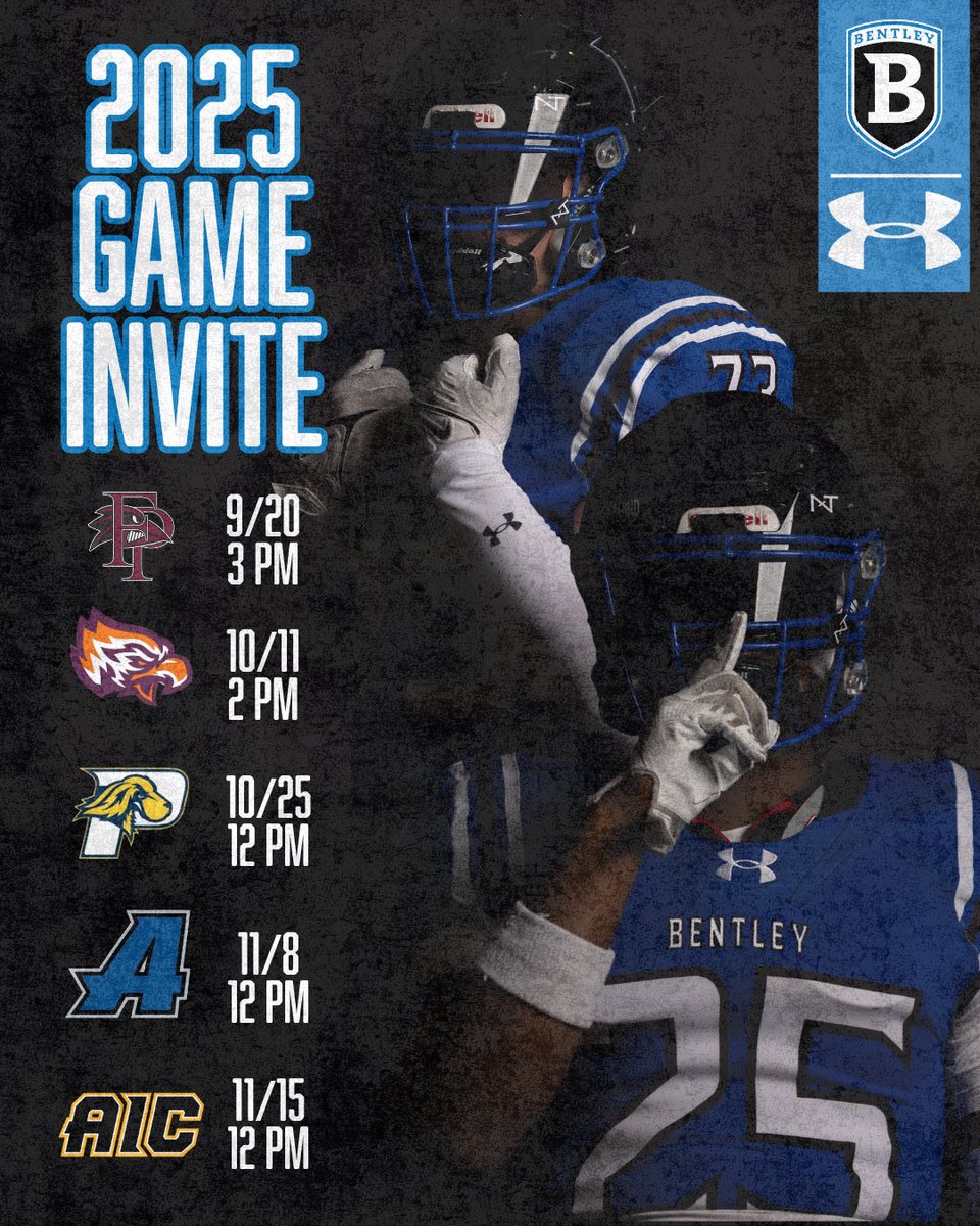 Excited to be at <a href="/FootballBentley/">Bentley Football</a> Saturday! <a href="/Coach_Willey_FB/">Mike Willey</a> <a href="/Coach_OOmoyeni/">Osho Omoyeni</a> <a href="/CJScarpaIII/">CJ Scarpa</a>