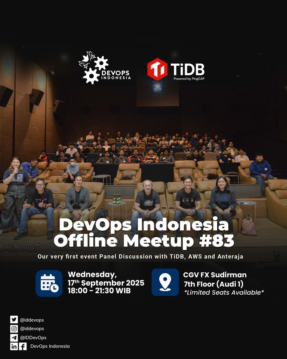 iddevops's tweet image. Thanks to all Sobat IT for joining DevOps Indonesia Offline Meetup #83!
First-ever Panel Discussion + Live Demo 💡
Architecting for Supercharged AI Development