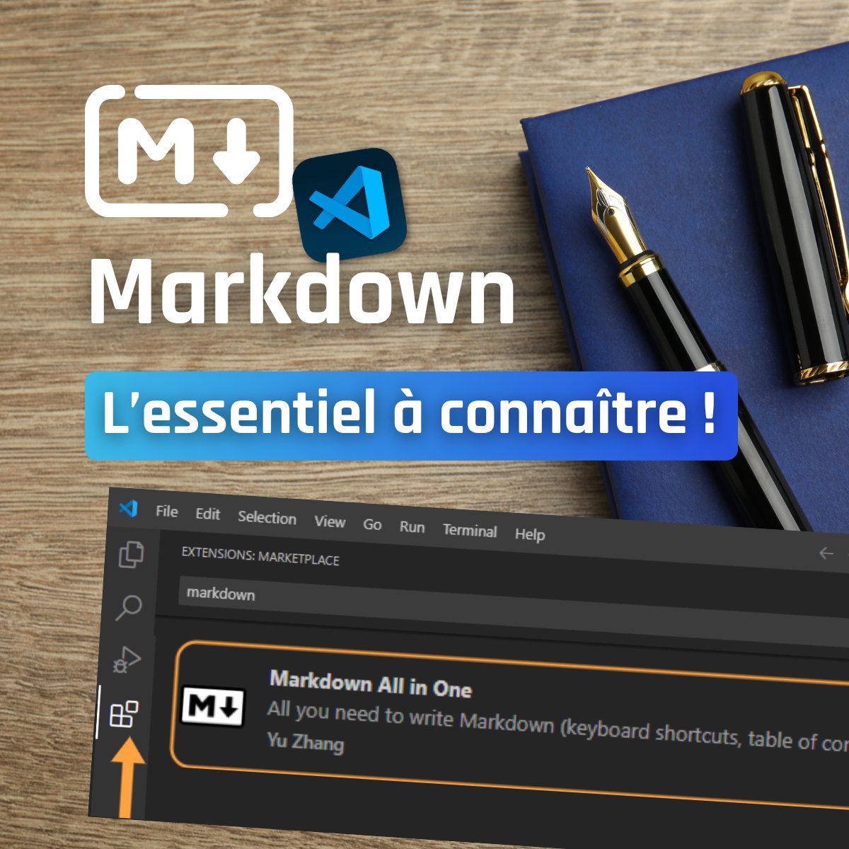ITConnect_fr's tweet image. ✍️ Apprenez à écrire en Markdown

➡️ Simple, lisible et efficace, il permet de structurer vos contenus sans complexité.

Pour en découvrir plus, voici le guide complet ici :
💻 it-connect.fr/apprendre-a-ec…

#Markdown #Dev #Documentation #Git #Tuto