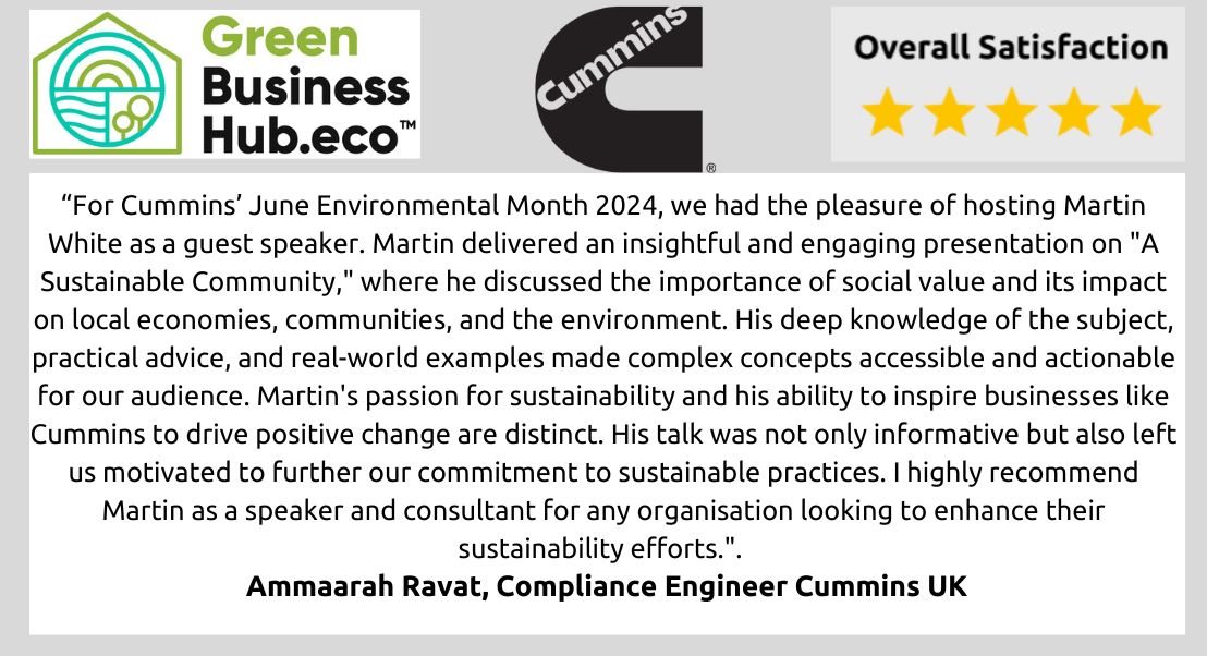 GreenBizHub's tweet image. Under commercial pressure to demonstrate your commitment to #NetZero? Are you in danger of losing out on tenders? Don&apos;t know how to start your #sustainability #esg #socialvalue journey? Contact me at Green Business &amp;amp; Construction Hub; linkedin.com/in/martinpaulw…