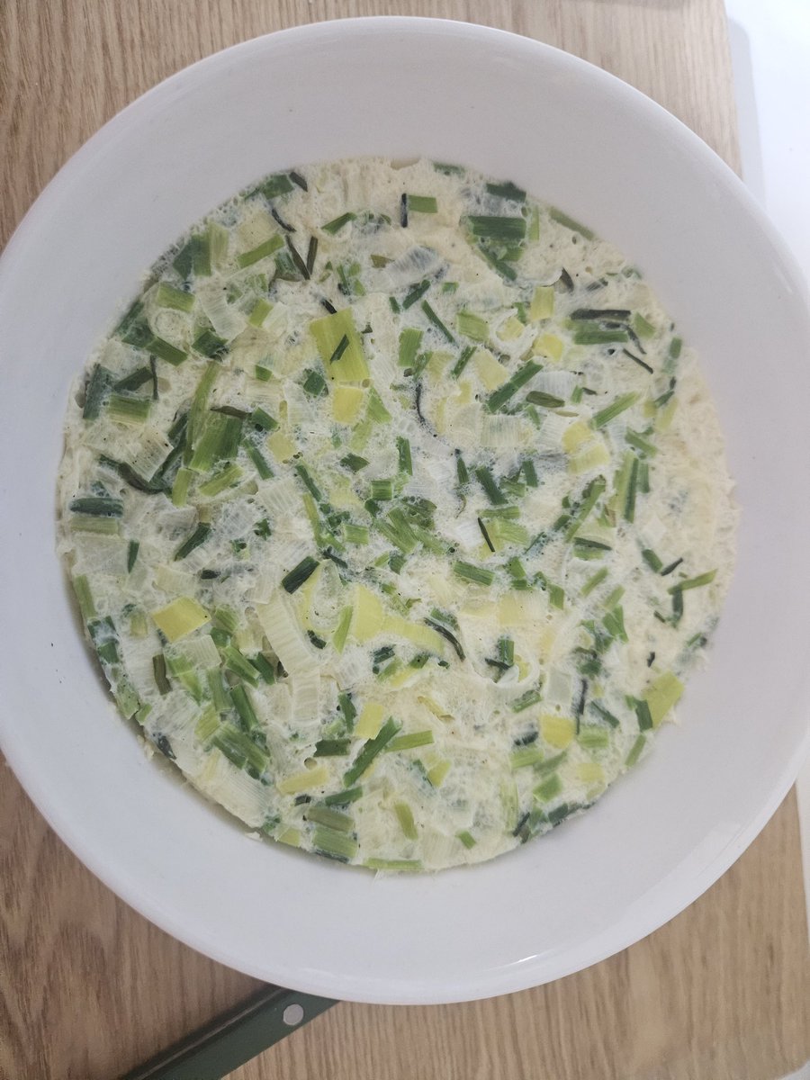 부추와 파를 잔뜩 넣은 계란찜!!