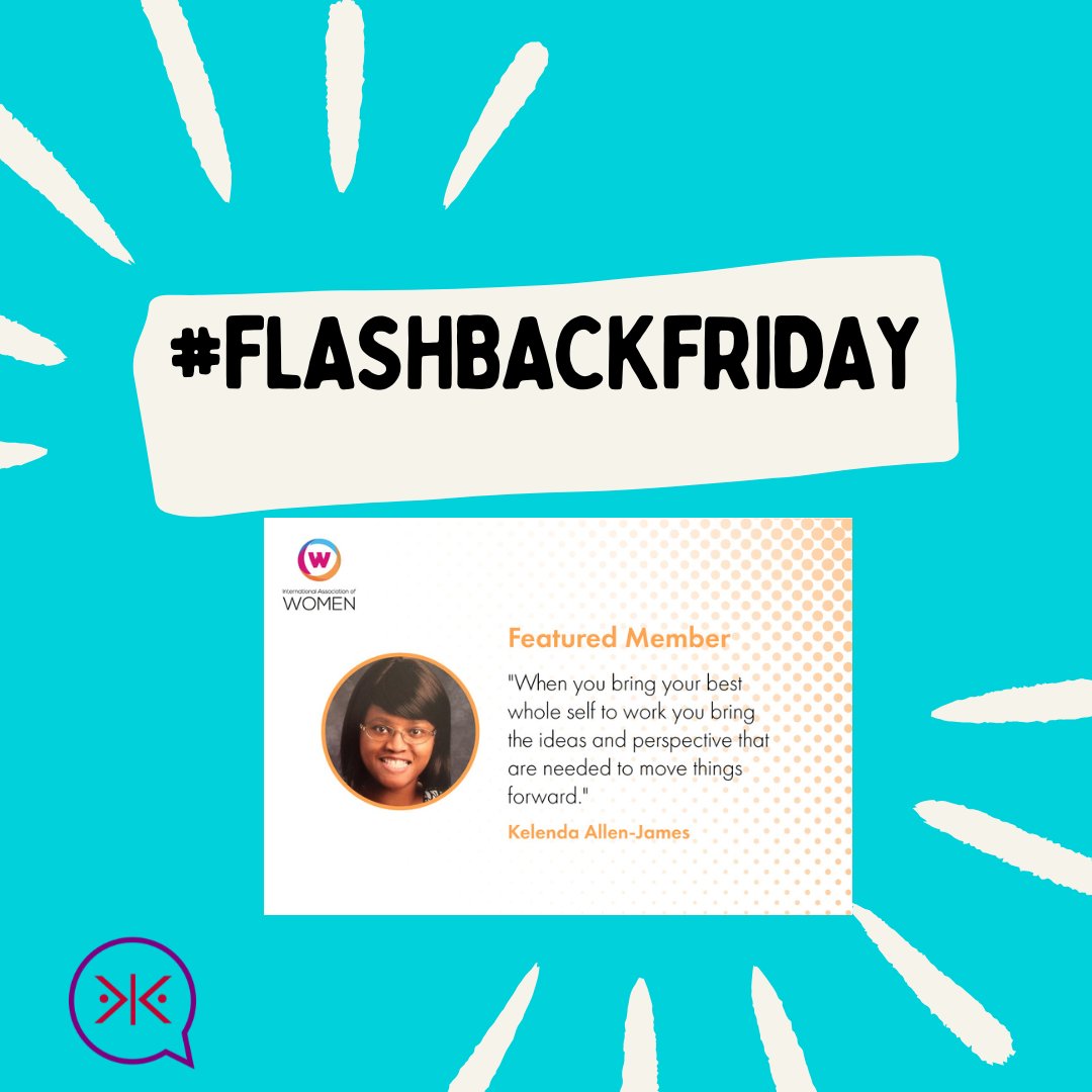 KelendaTheTech's tweet photo. Remembering my @iawomen Member Spotlight discussing how my Technology Skills to Help Others
https://t.co/LB8WQw9mTQ

#FlashbackFriday #speaker #womenintechnology #motivationalspeaker #pocintech #womenintech #professionaldevelopment #speaking #2025 https://t.co/Nj1HzUMzdA