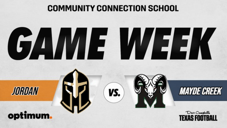 Texas UIL Sports (@texasuilsportss) on Twitter photo π¨ Game of the Week π¨
Jordan vs Mayde Creek
πΊ bit.ly/4mnlu7c
π
 Friday, September 19
β° @ 7p.
<a href="/MCRamFootball/">MAYDE CREEK RAMS</a> <a href="/CreekRams/">Mayde Creek Rams Athletic Booster Club</a> <a href="/MCRamFootball/">MAYDE CREEK RAMS</a> <a href="/JhsWarriors/">Jordan High School</a> <a href="/JHSWarriors_FB/">Katy Jordan Football</a> <a href="/Elijahwright_27/">Elijah Wright</a>  <a href="/Michael_Jovan28/">Michael Jovanovic</a> <a href="/Coach_Sell_TX/">Coach Sell</a> <a href="/CristianZannin_/">Cristian Zannin</a> <a href="/CoachMbu/">Bradley Mbu, MBA</a> <a href="/CoachWashMCHS/">Coach Washington</a> π¨ Game of the Week π¨
Jordan vs Mayde Creek
πΊ bit.ly/4mnlu7c
π
 Friday, September 19
β° @ 7p.
<a href="/MCRamFootball/">MAYDE CREEK RAMS</a> <a href="/CreekRams/">Mayde Creek Rams Athletic Booster Club</a> <a href="/MCRamFootball/">MAYDE CREEK RAMS</a> <a href="/JhsWarriors/">Jordan High School</a> <a href="/JHSWarriors_FB/">Katy Jordan Football</a> <a href="/Elijahwright_27/">Elijah Wright</a>  <a href="/Michael_Jovan28/">Michael Jovanovic</a> <a href="/Coach_Sell_TX/">Coach Sell</a> <a href="/CristianZannin_/">Cristian Zannin</a> <a href="/CoachMbu/">Bradley Mbu, MBA</a> <a href="/CoachWashMCHS/">Coach Washington</a>