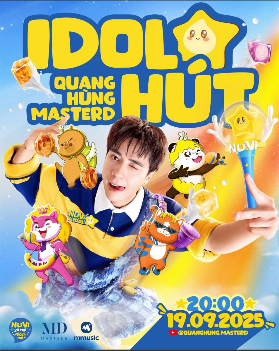 Hang_muzik's tweet photo. Mong chờ MV của Idol Hút Hút nhé

MASTERD IDOL HÚT
#MasterD_IdolHut
#QuangHungMasterD
#IdolNayLaCuaNuVi https://t.co/CJELwENMQ5