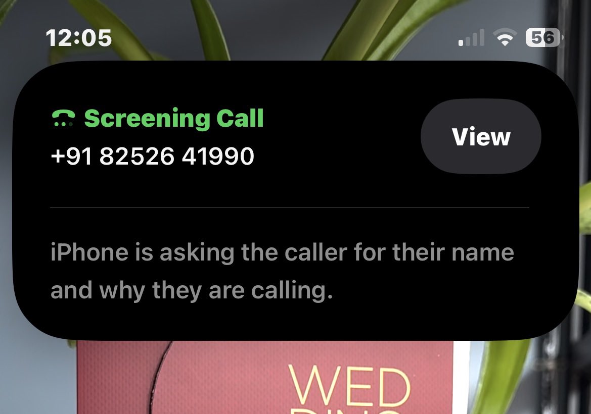 rohitsingss's tweet image. Loving the new Call Screening feature on iPhone! 📱✨
It asks callers for their name &amp;amp; reason before I even pick up—super helpful for avoiding spam. 👏
Great job @Apple! 🍏
#iPhone #iOS18 #CallScreening #AppleEvent