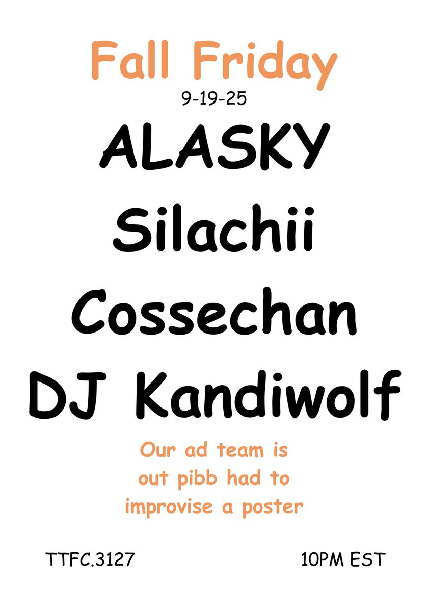 TONIGHT!! ttfcvr.com