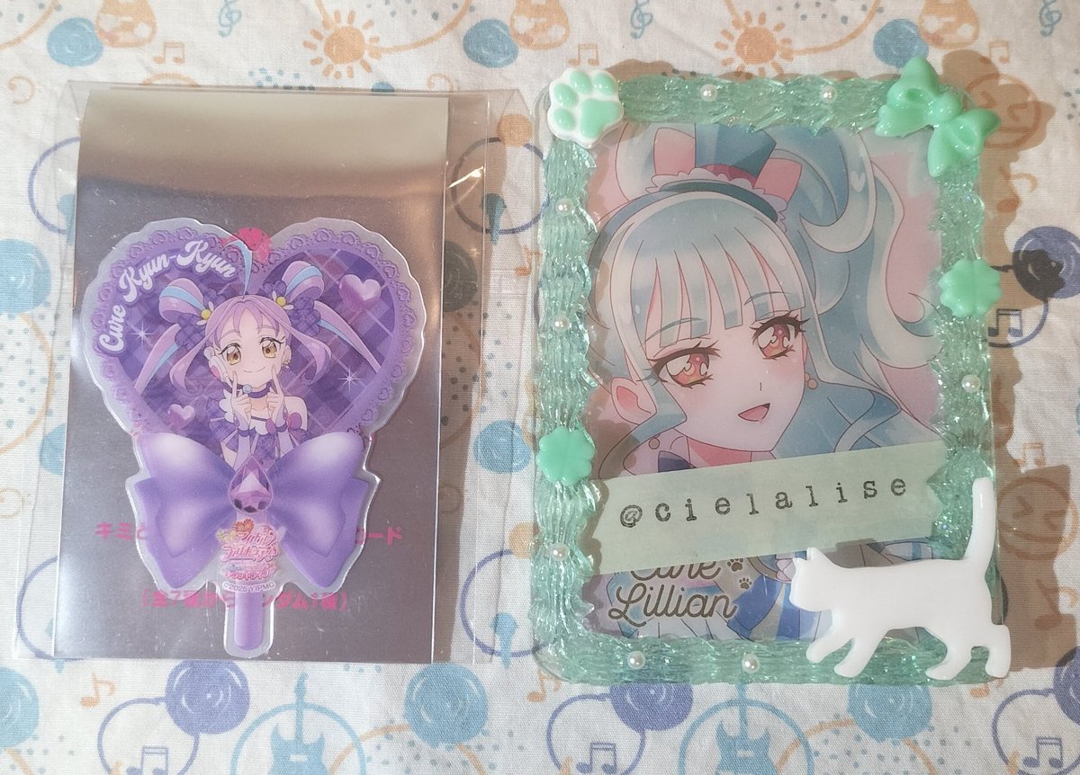 *⋆交換⋆*
プリキュア キミとアイドルプリキュア
キミプリ 映画 入場特典
うちわ型クリアカード

譲:キュアキュンキュン

求:キュアウインク

郵送or名古屋手渡し希望

初回プロカ必読

ご縁がありましたら､よろしくお願い
いたします⋆*