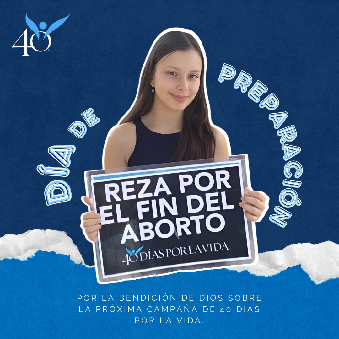 40diasxlavidabo's tweet image. #Preparatorio #IntencionDeOracion Por la bendición de Dios sobre la próxima campaña de 40 días por la vida #40DiasPorLaVida #Colombia #10AñosSalvandoVidas    ¡Únete a tu campaña más cercana aquí!: 40daysforlife.com
WA 3153658069
Inscríbete #Bogotá forms.gle/UaiG7fgRwoM66M…