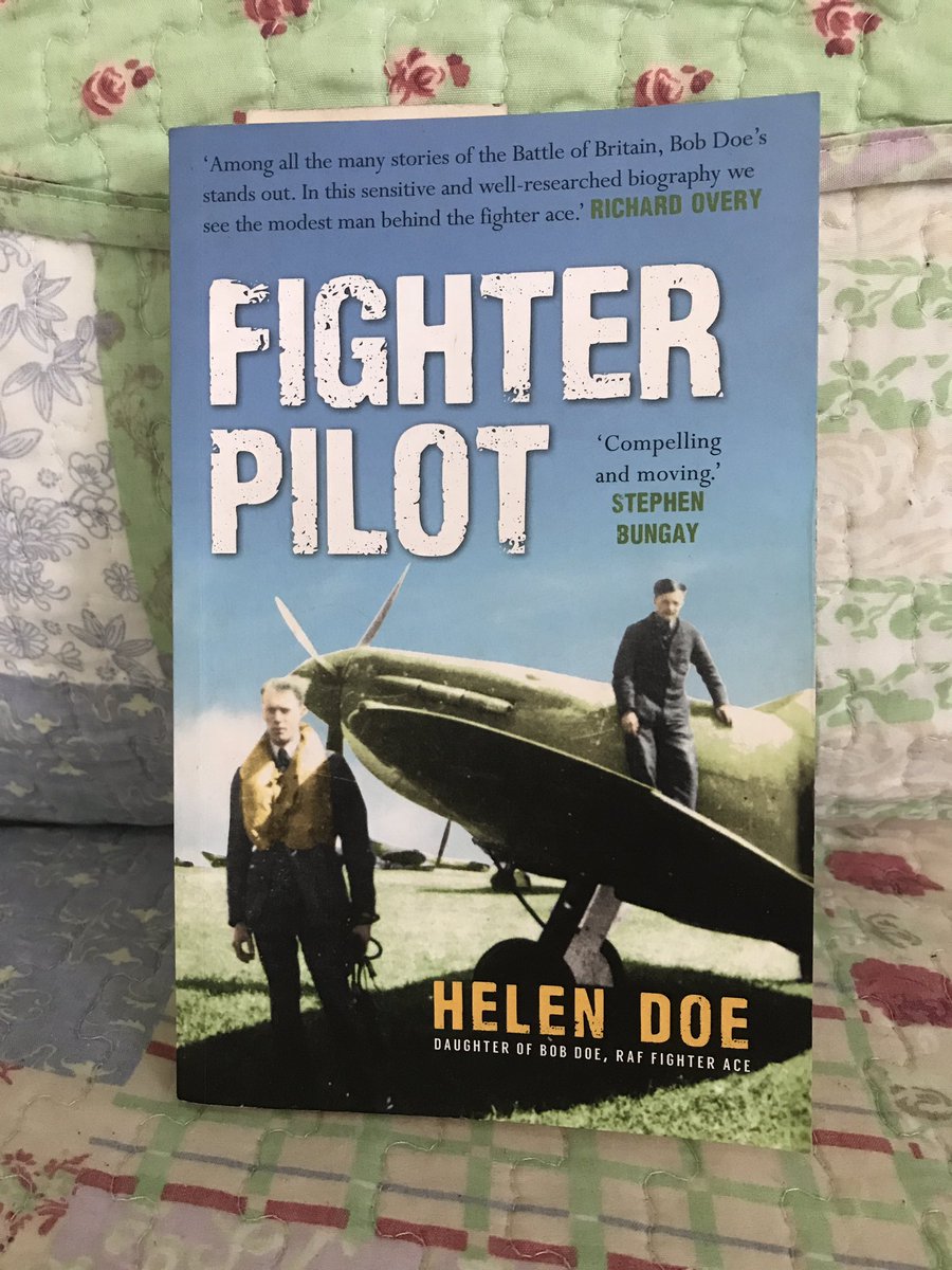 LouiseWalters12's tweet image. This is the book my dad was reading in August when he was suddenly taken ill. We buried him yesterday and I decided I’m going to finish reading the book for him. Feels like the right thing to do. @DrHelenDoe #FighterPilot #FridayReads