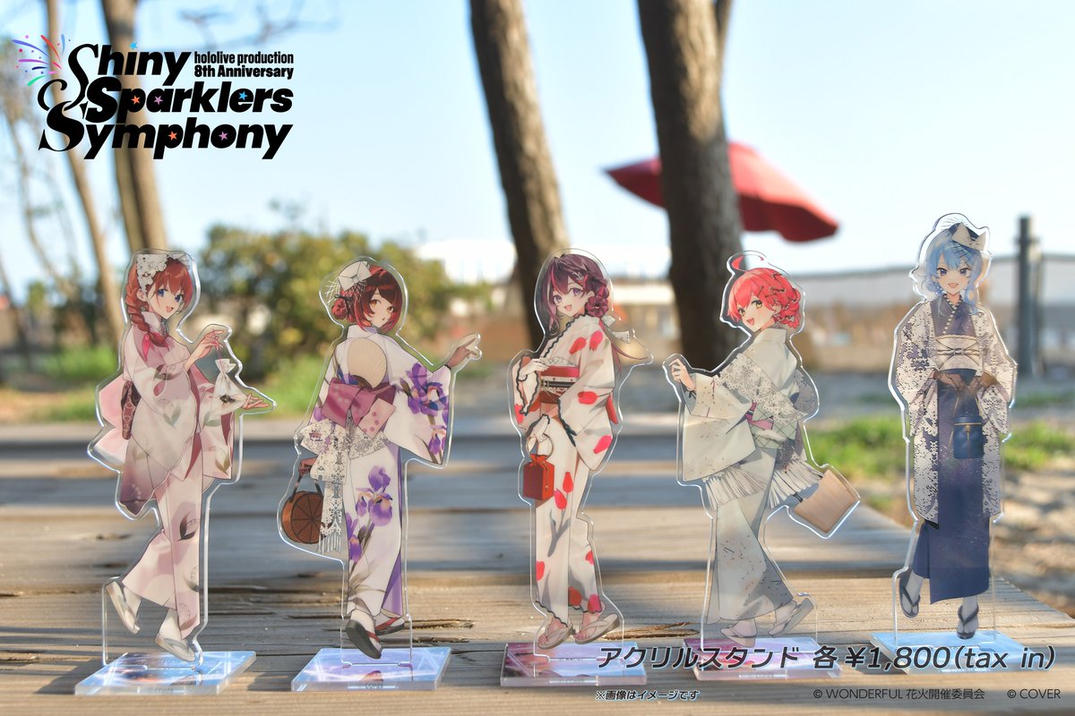 hololive 5th fes. アクリルスタンドセット ホロライブ hololive 5th fes Capture the Moment アクリル