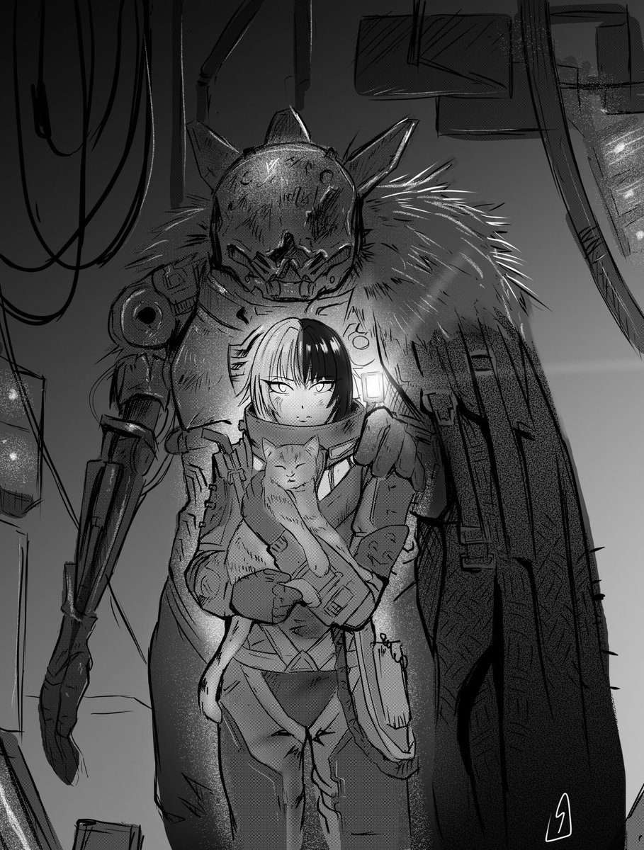 BonezyJ's tweet image. Such is our calling. #ShiorinSketch #cron