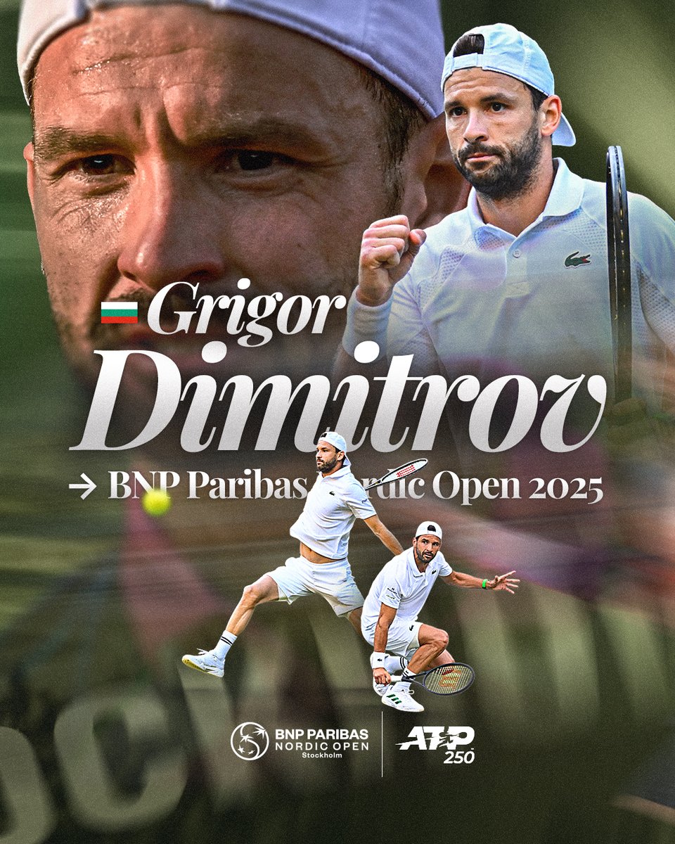 sthlm_open's tweet image. Tre starka namn laddar upp för BNP Paribas Nordic Open i Stockholm - Denis Shapovalov, Grigor Dimitrov och Matteo Berrettini! ⭐️