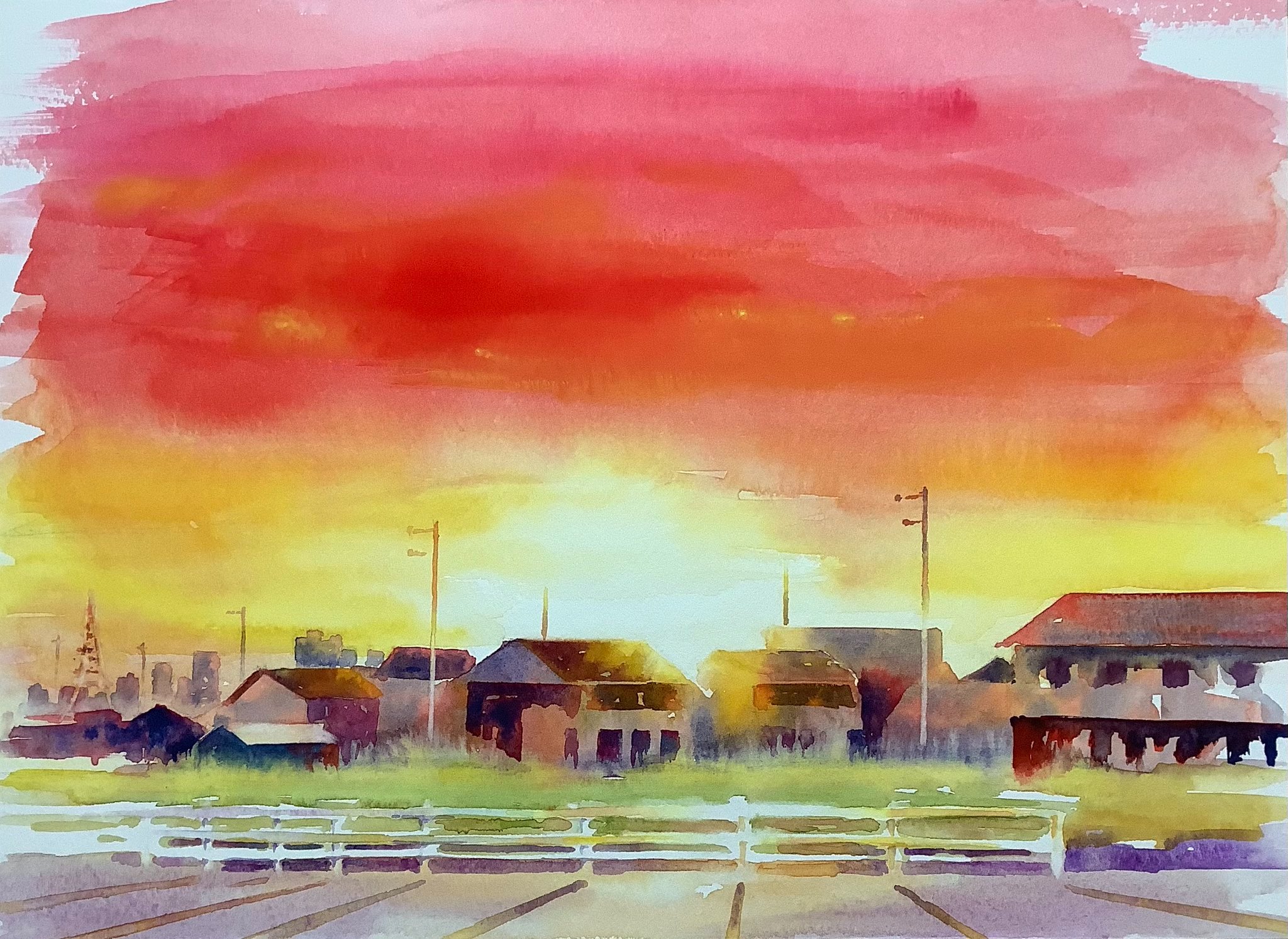 DiDi（土井大輔）watercolor on X: 