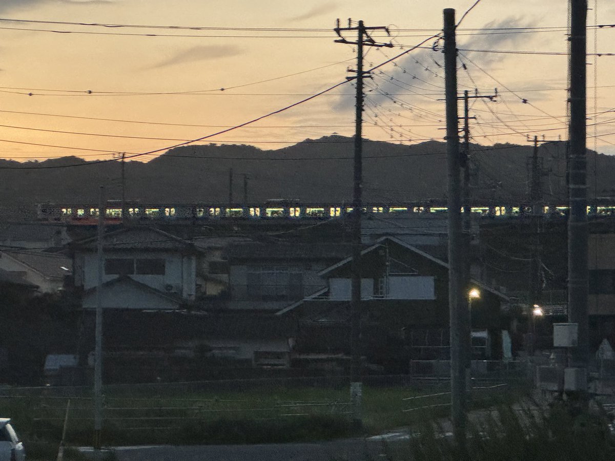 ooseno7100's tweet image. E531系　会瀬港より