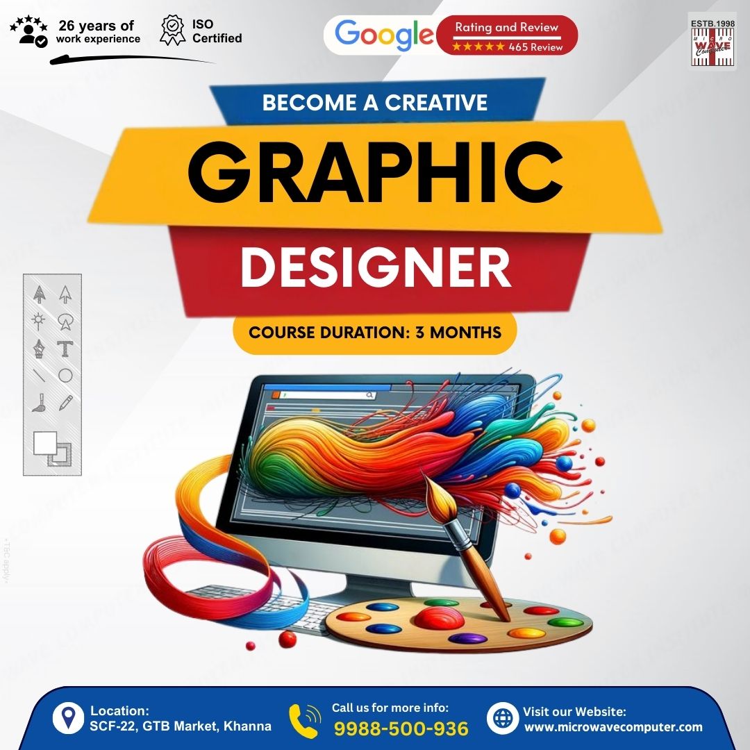 AmandeepKa72810's tweet image. Learn Graphic Designing – From Basics to Professional
Our Graphic Designing Course helps you master design principles, tools, and techniques used by professionals.
#GraphicDesign #DesignCourse #CreativeSkills #LearnDesign
microwavecomputer.com/graphic-design…