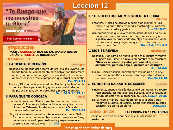 rembertosarzuri's tweet photo. 🔥 ¿Cómo conocer a Dios de tal manera que su carácter brille en nosotros?
✅¡Repasemos la #ESAdv 12!  
✅#PrimeroDios 
✅Compártelo!!!! https://t.co/Wm3JbesDCw