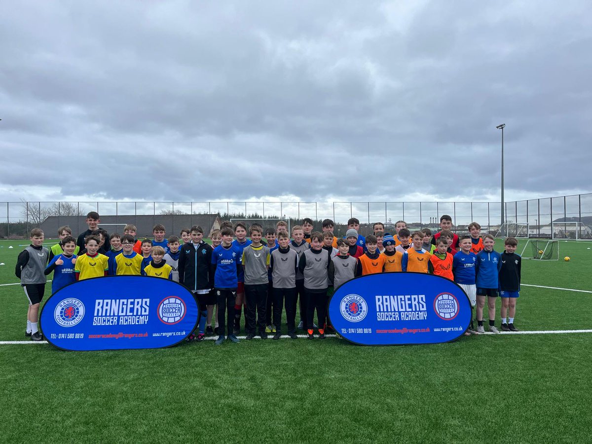 🤩 Rangers Soccer Academy are back in Ayrshire at Kilwinning Sports Club on Monday, 22nd September for our Games Day Holiday Course. 

⚽️ A great way to spend your day with exciting conditioned games, fun shooting challenges, and tournaments. Holidaycourses.rangers.co.uk to book.