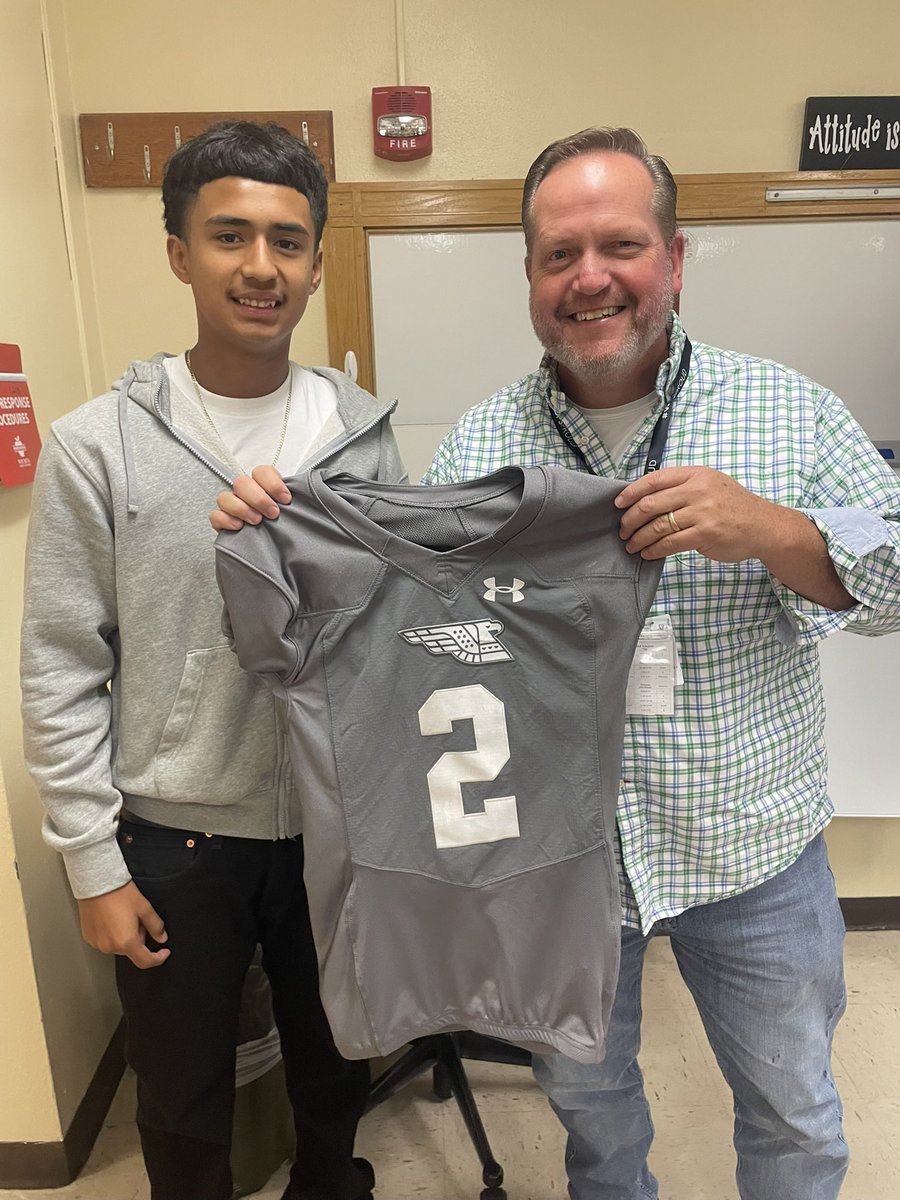 FootballWNHS's tweet image. Game day, kickoff tonight at Northwest against West 7pm. Let’s honor a few teachers of impact in our building. Thank you Frank Heiman, Megan Von Fange, and Jennifer Parga for all you do and the impact you have!!! Wichita High School North USD 259 #HammerOn