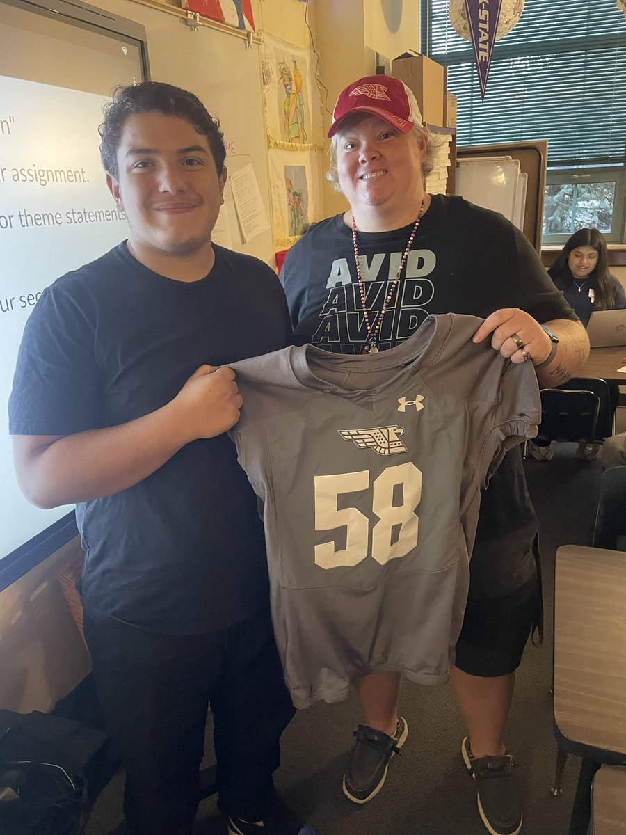 FootballWNHS's tweet image. Game day, kickoff tonight at Northwest against West 7pm. Let’s honor a few teachers of impact in our building. Thank you Frank Heiman, Megan Von Fange, and Jennifer Parga for all you do and the impact you have!!! Wichita High School North USD 259 #HammerOn