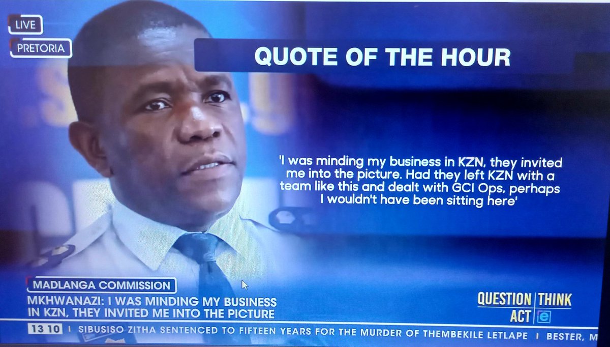 Thabo_Tshisi's tweet photo. "I was minding my own business in KZN...." a very unfortunate and miscalculated move by these political thugs. Kubo General !!! #MadlangaCommission https://t.co/pN9rWVbk7v