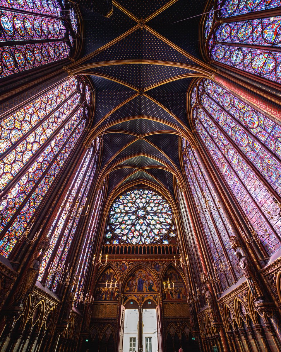 Sainte Chapelle is the most amazing space in Paris <a href="/ParisJeTaime/">Paris je t'aime</a> <a href="/ExploreFranceEN/">Explore France</a> #visitparis #explorefrance #travelphotography #architecturephotography
