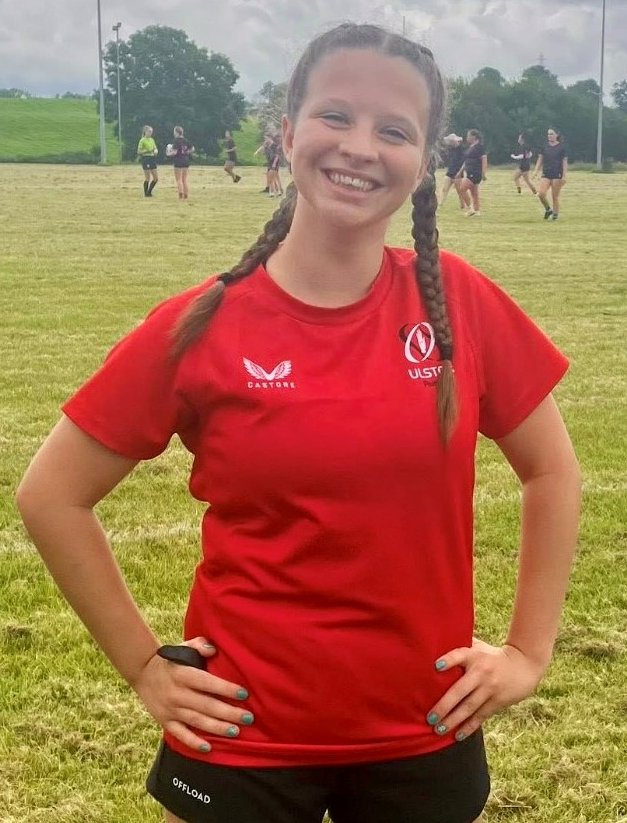 🏉 Ruby moves up to Ulster U17s.
Earlier in the term we shared the news that Ruby had been playing for Ulster U16s. It is fantastic to hear she has now been selected for the Ulster U17s!
