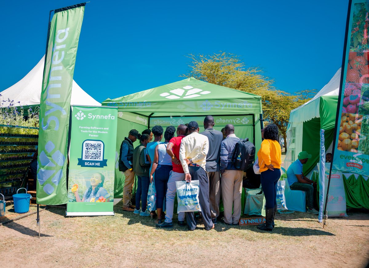 synnefa_KE's tweet image. The sun is doing us really well here in Naivasha.☀️

We are meeting clients, customers and organisations at the Naivasha Horticultural Fair being hosted at the Naivasha Golf Club today and tomorrow.

Come learn more about our solutions built for your farming needs. #SmartFarming