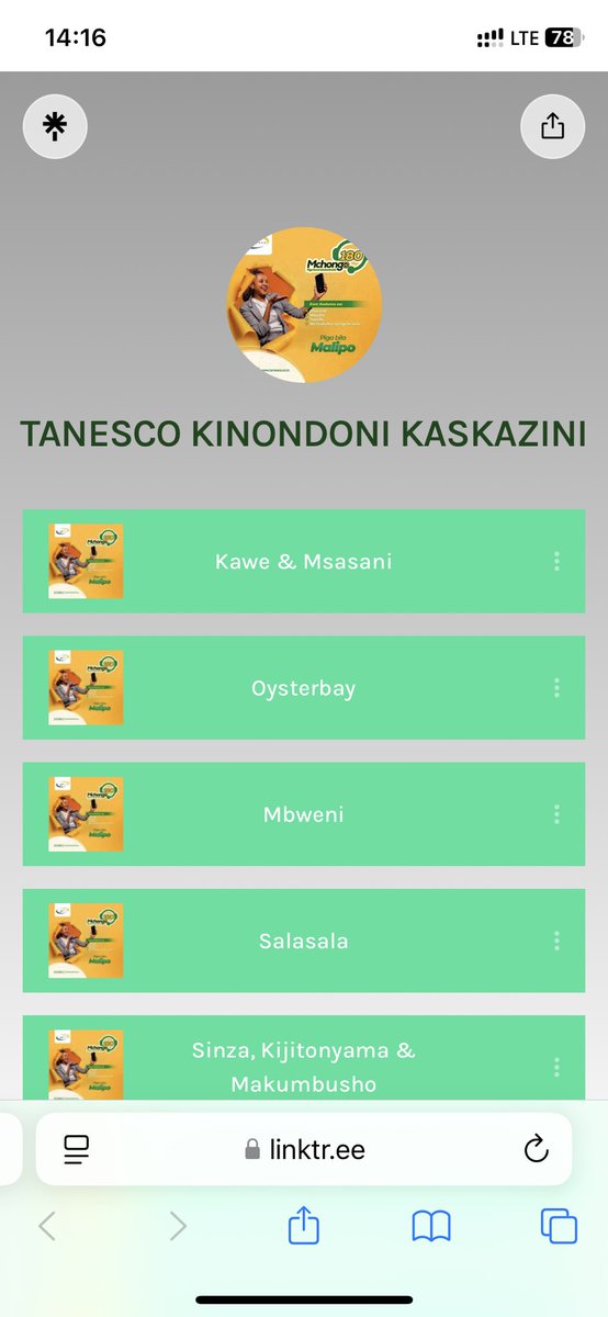 Huu ni Ubunifu mkubwa mmeufanya Tanesco.

Hongereni sana <a href="/Tanescoyetu/">TANESCO</a>