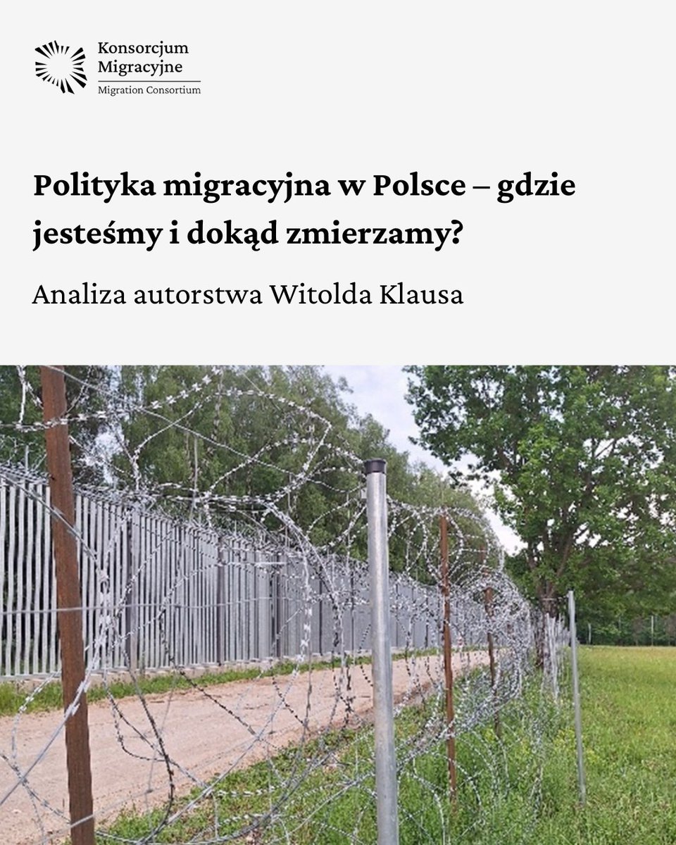 Jak ewoluowała polska polityka migracyjna? Jakie można scharakteryzować jej najnowsze działania?

Zachęcamy do lektury analizy Witolda Klausa, współprzewodniczącego Konsorcjum Migracyjnego: konsorcjum.org.pl/polityka-migra…