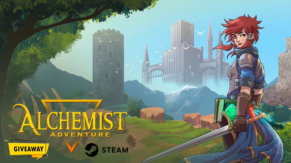 Free Steam Games✨ (@steamgamespc) on Twitter photo 🎁#GIVEAWAY - "Alchemist Adventure" 1 x Steam Key
Steps to Enter ⬇️
👥 Tag a companion
🔄 RETWEET
✅ FOLLOW 👉🏾 <a href="/SteamGamesPC/">Free Steam Games✨</a> <a href="/blizbling/">Blizbling</a> <a href="/MasterChef90s/">Master Chef👨🍳🍴</a> <a href="/PlayStationGN/">PlayStation Game News</a> <a href="/Deluxe2D/">Deluxe</a>
⏰Winner will be announced in 6 hours!
📧DM me to sponsor a giveaway like this.
#Giveaways #FreeGame 🎁#GIVEAWAY - "Alchemist Adventure" 1 x Steam Key
Steps to Enter ⬇️
👥 Tag a companion
🔄 RETWEET
✅ FOLLOW 👉🏾 <a href="/SteamGamesPC/">Free Steam Games✨</a> <a href="/blizbling/">Blizbling</a> <a href="/MasterChef90s/">Master Chef👨🍳🍴</a> <a href="/PlayStationGN/">PlayStation Game News</a> <a href="/Deluxe2D/">Deluxe</a>
⏰Winner will be announced in 6 hours!
📧DM me to sponsor a giveaway like this.
#Giveaways #FreeGame