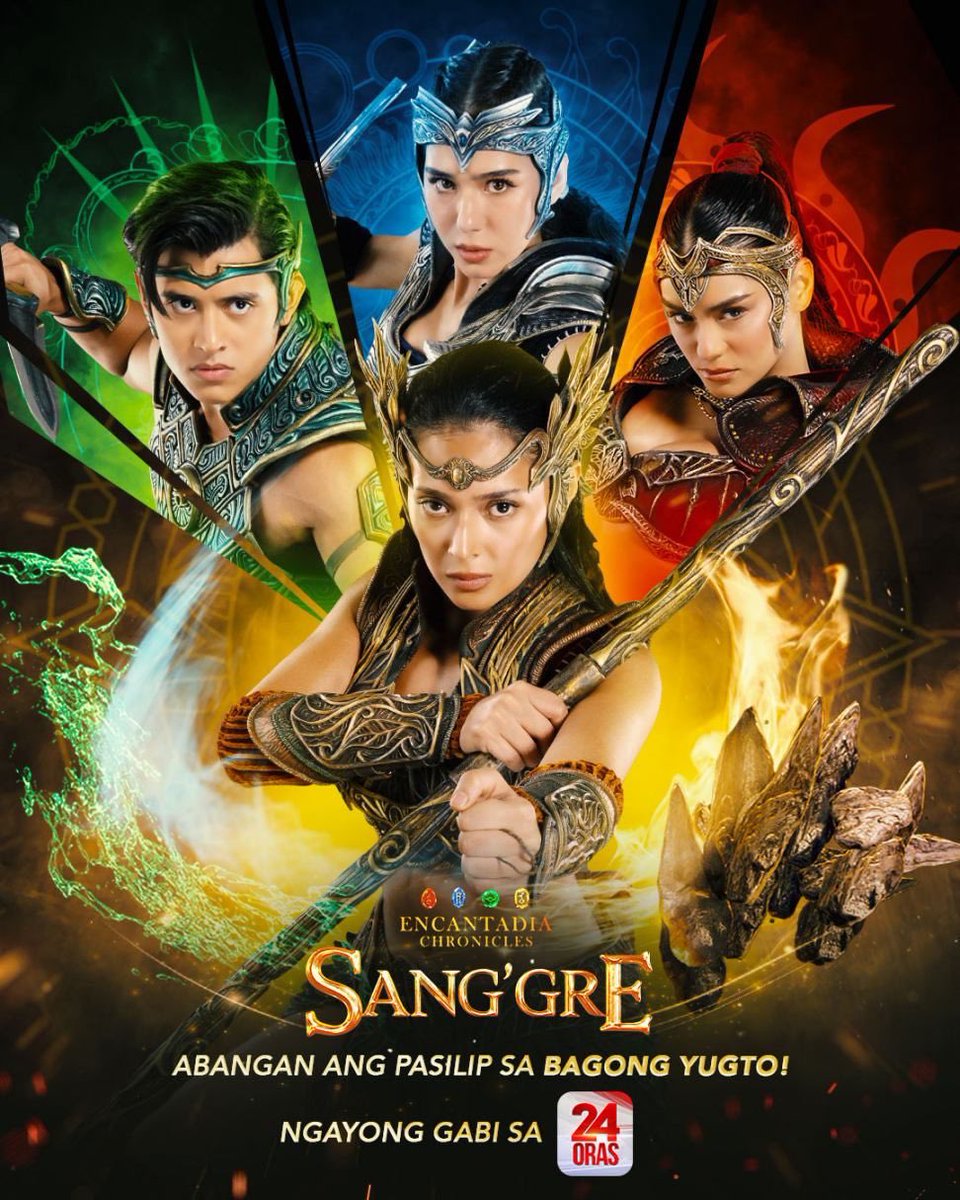 MABUHAY ANG ENCANTADIA! ⚔️

Mahiwagang pakiramDAM ang babalot sa inyong gabi! Abangan mamaya sa 24 Oras. 😉 

#Sanggre | Weeknights at 8:00 PM on GMA Prime and 9:45 PM on GTV