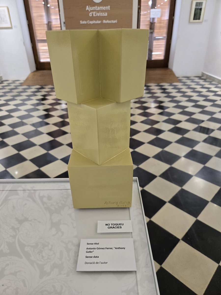 Fundació Carloandrés (@fundcarloandres) on Twitter photo També tenim una escultura de #Gofer que podeu veure l'exposició "L'illa dels pintors" al Refectori de l'<a href="/ajeivissa/">Ajuntament d'Eivissa</a> en horari d 9 a 14 <a href="/BibliotecaEivis/">BibliotecaMunicipalE</a> <a href="/eivissacultura1/">Eivissa Cultural</a> <a href="/TrigueroIbiza/">TRIGUERO</a> <a href="/FannyTurRiera/">Fanny Tur Riera</a> <a href="/sararamnrosell/">Sara Ramón Roselló</a> <a href="/CarmenDA_/">Carmen Domínguez</a> També tenim una escultura de #Gofer que podeu veure l'exposició "L'illa dels pintors" al Refectori de l'<a href="/ajeivissa/">Ajuntament d'Eivissa</a> en horari d 9 a 14 <a href="/BibliotecaEivis/">BibliotecaMunicipalE</a> <a href="/eivissacultura1/">Eivissa Cultural</a> <a href="/TrigueroIbiza/">TRIGUERO</a> <a href="/FannyTurRiera/">Fanny Tur Riera</a> <a href="/sararamnrosell/">Sara Ramón Roselló</a> <a href="/CarmenDA_/">Carmen Domínguez</a>