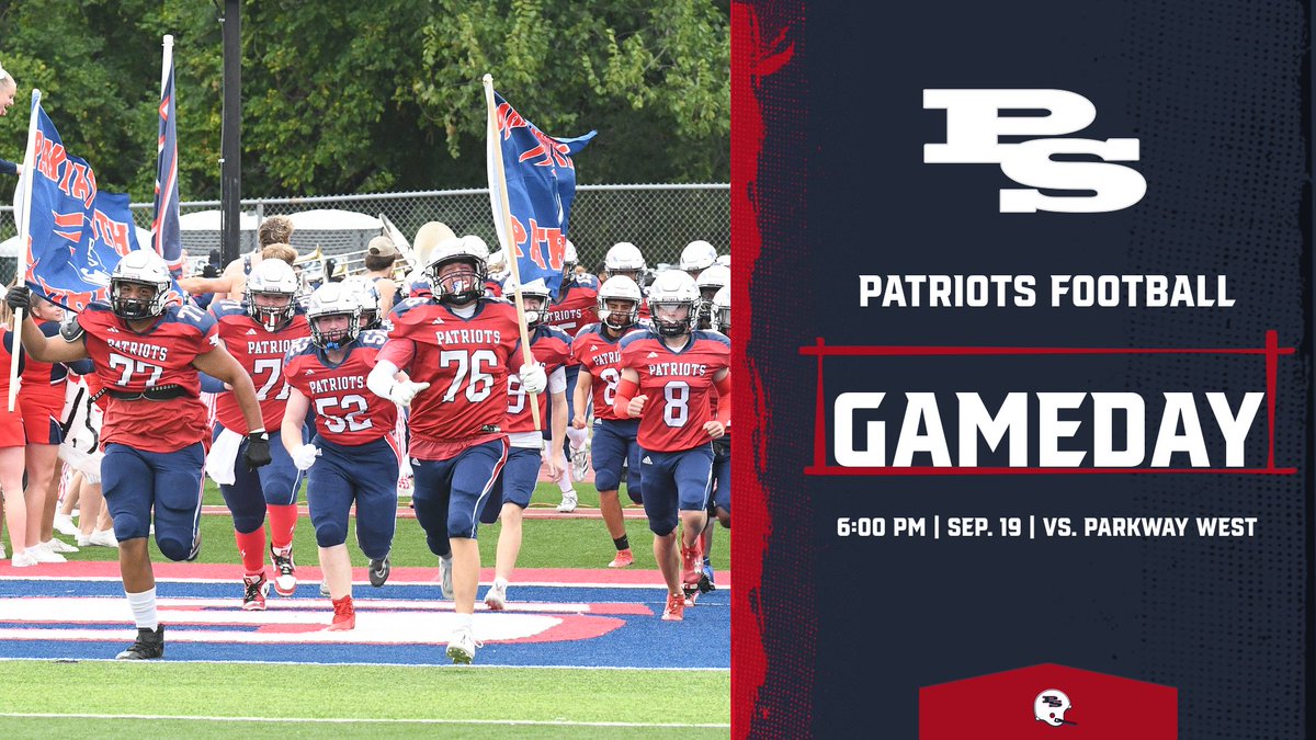 psouthfootball's tweet photo. Wake up, Patriots! It's HOMECOMING GAMEDAY!
📺 https://t.co/7JCeoj5yDY
#ProtectThePS https://t.co/p4aneX5Tyq