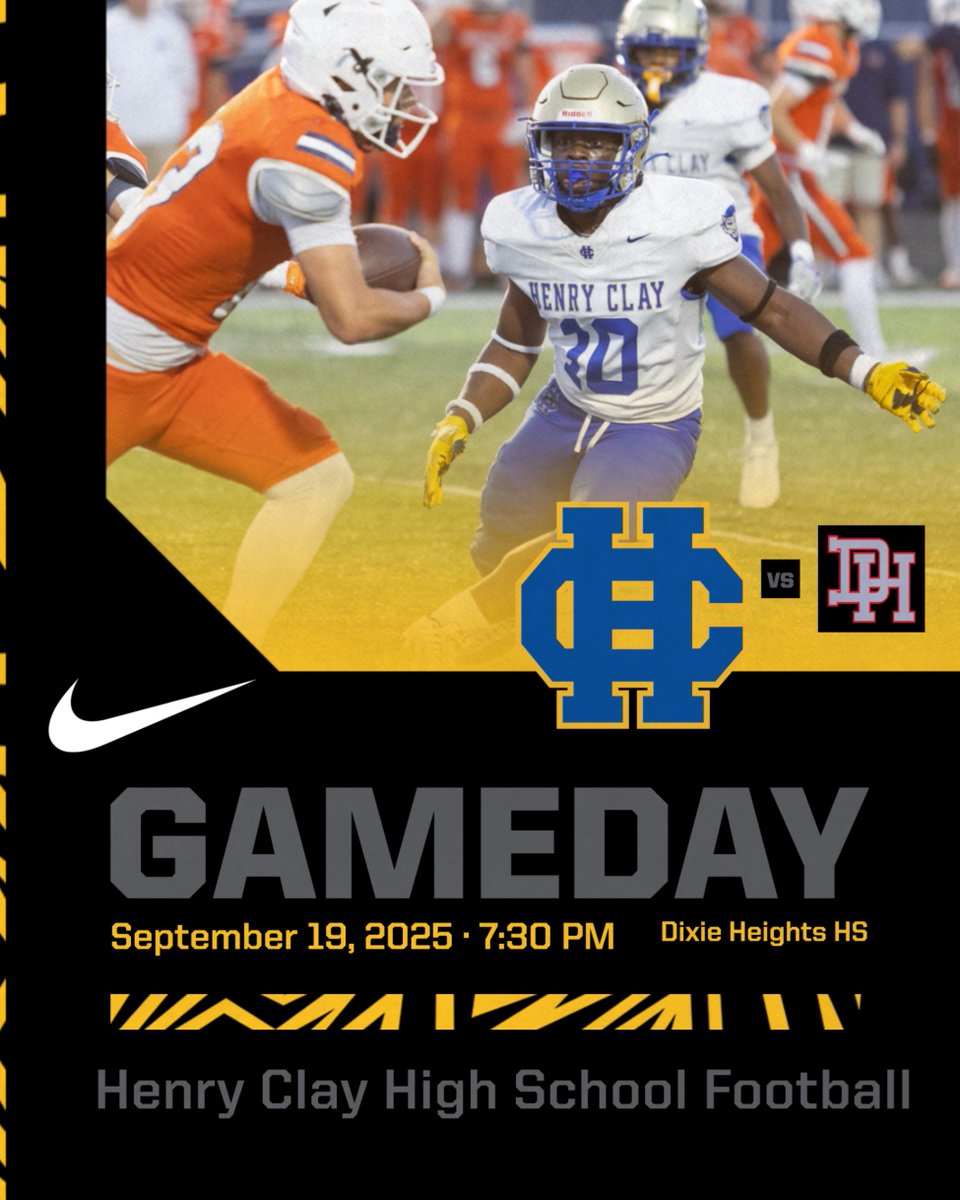 Football tonight in Northern Kentucky! 🏈💙 Let’s go boys! 🔥💪