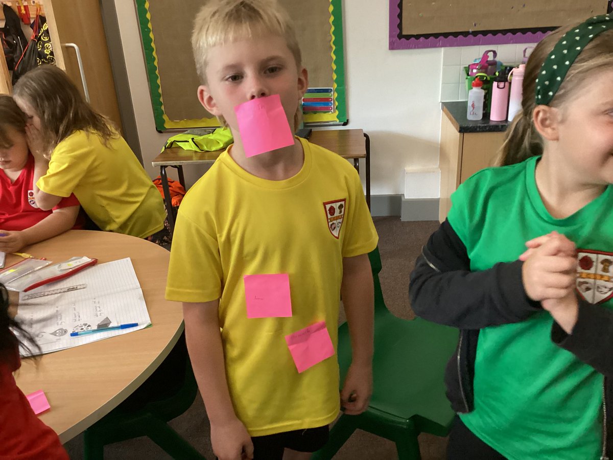 Beech Tree have been labelling their digestive system in Science today!