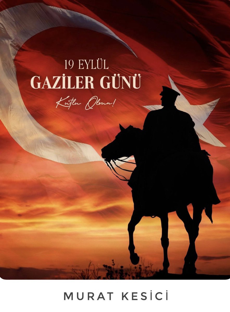 🇹🇷 #GazilerGünü 
Vatanımızın bağımsızlığı, birlik ve bütünlüğü uğruna canlarını ortaya koyan kahraman gazilerimizi saygı ve şükranla yad ediyorum.

İstiklalimiz için mücadele eden Başta Gökbörü Gazi Mustafa Kemal ATATÜRK ve silah arkadaşları olmak üzere vatanı uğruna hayatını